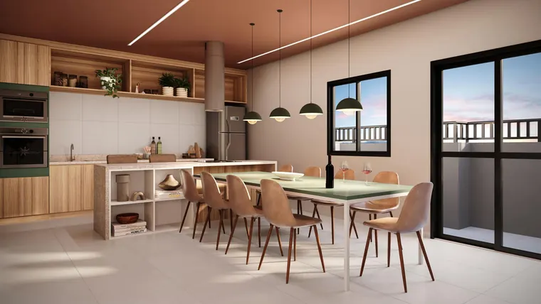 Espaço gourmet · Torre D