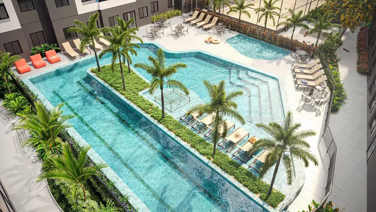 Piscina adulto e infantil
